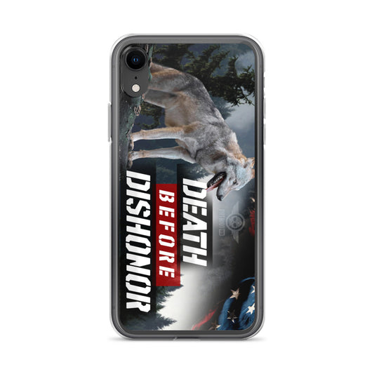 Death Before Dishonor iPhone Case