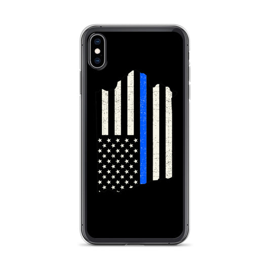 Iowa Thin Blue Line iPhone Case