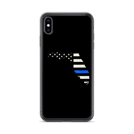 Florida State Thin Blue Line iPhone Case