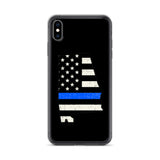 Alabama Thin Blue Line iPhone Case