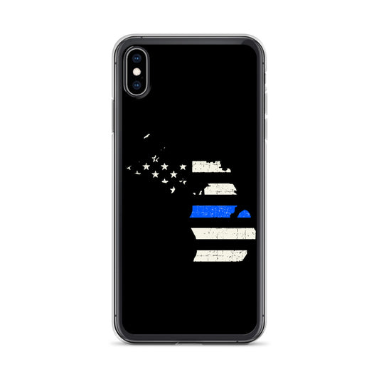 Michigan Thin Blue Line iPhone Case