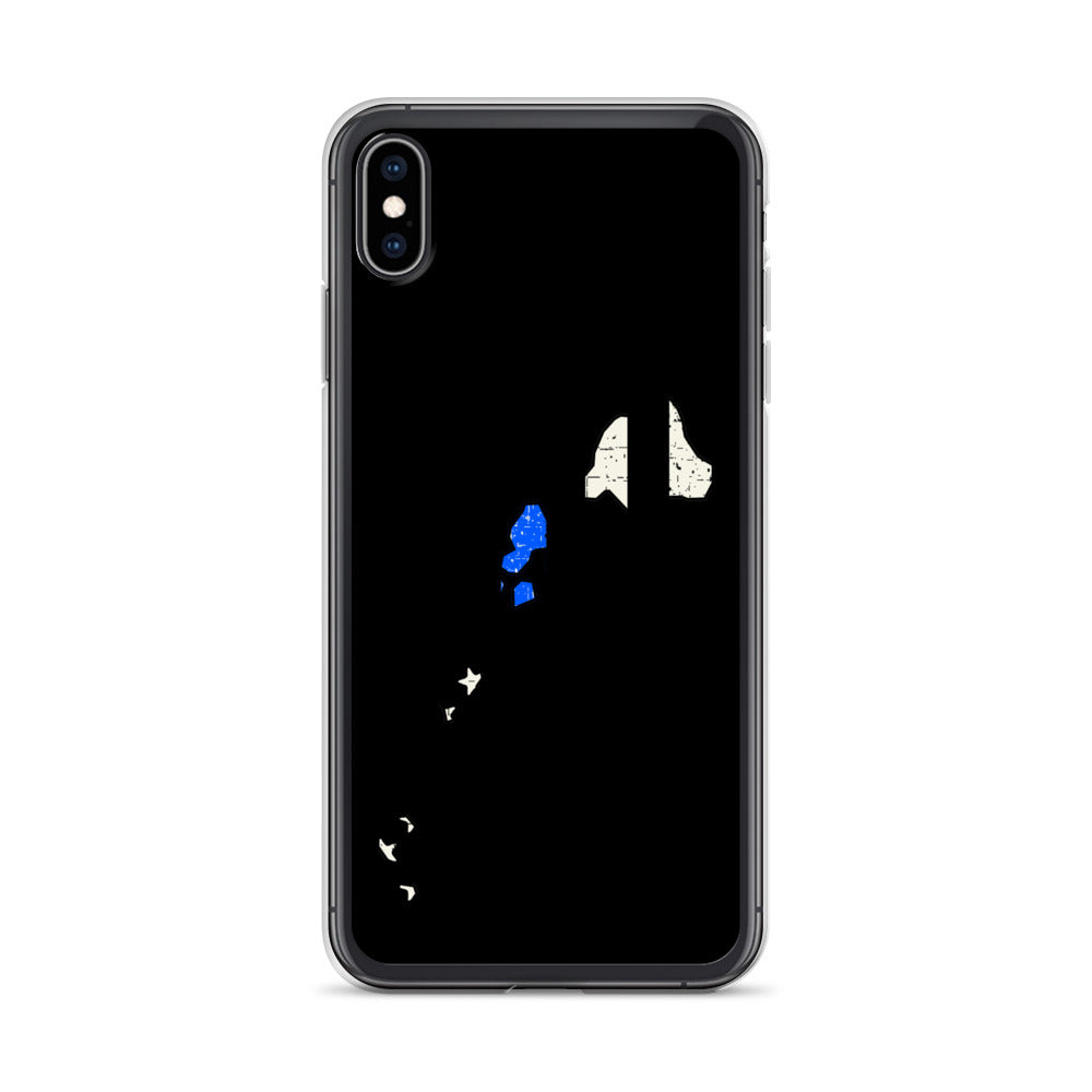 Hawaii Thin Blue Line iPhone Case