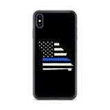 Missouri Thin Blue Line iPhone Case