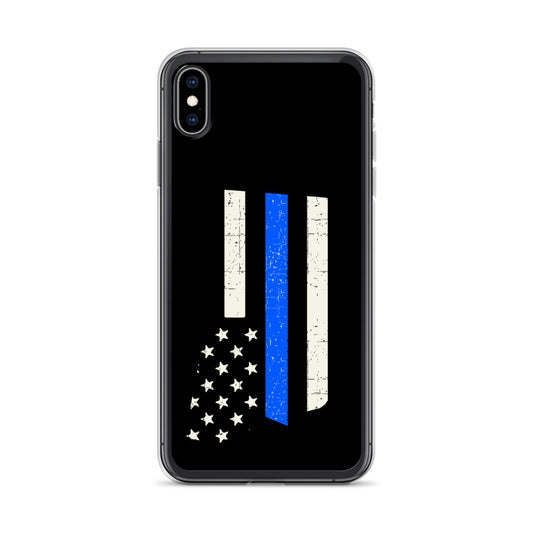 Montana Thin Blue Line iPhone Case