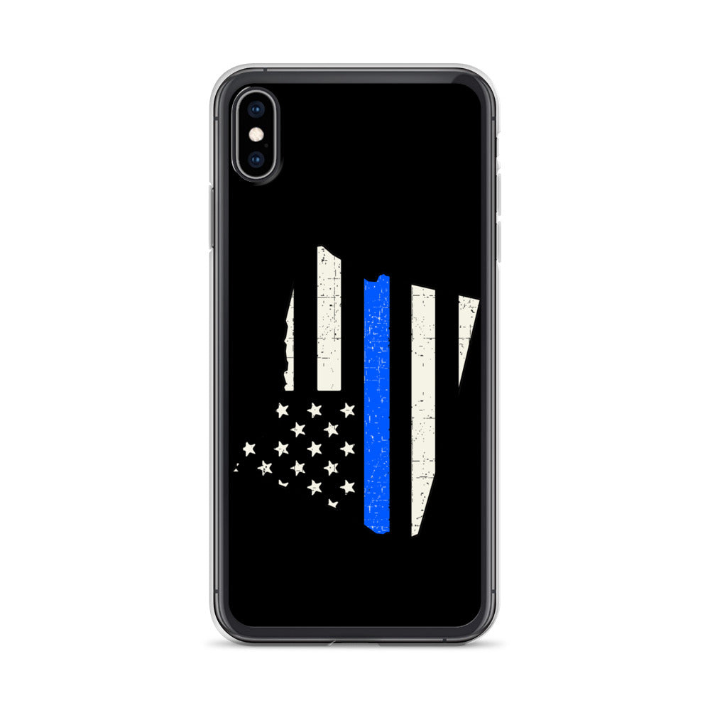 Oregon Thin Blue Line iPhone Case