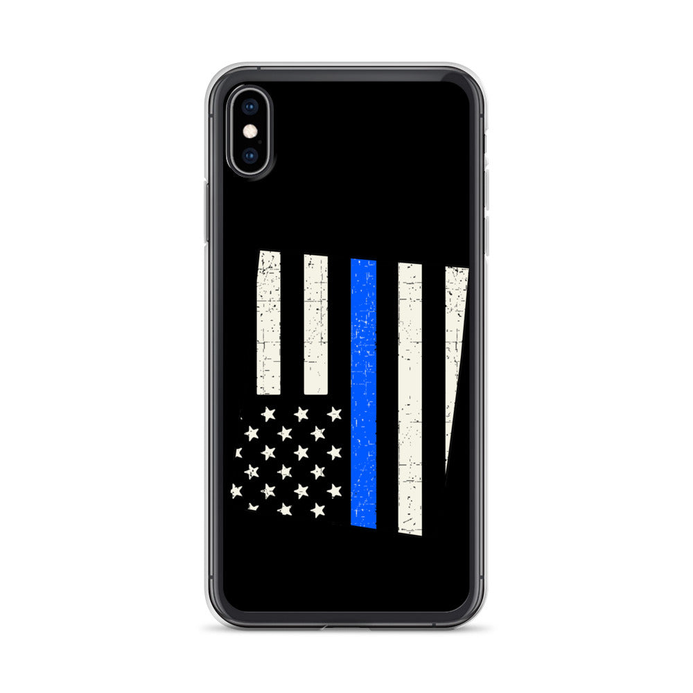 Wyoming Thin Blue Line iPhone Case