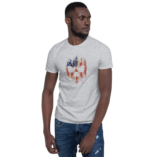 Liberty Skull Short-Sleeve Unisex T-Shirt