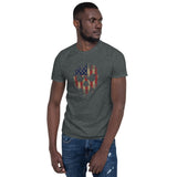 Liberty Skull Short-Sleeve Unisex T-Shirt