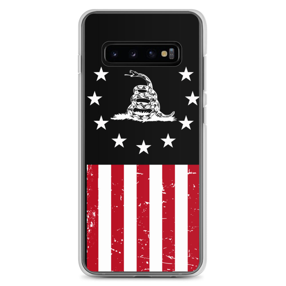 Patriot99 Freedom Flag Black Samsung Case