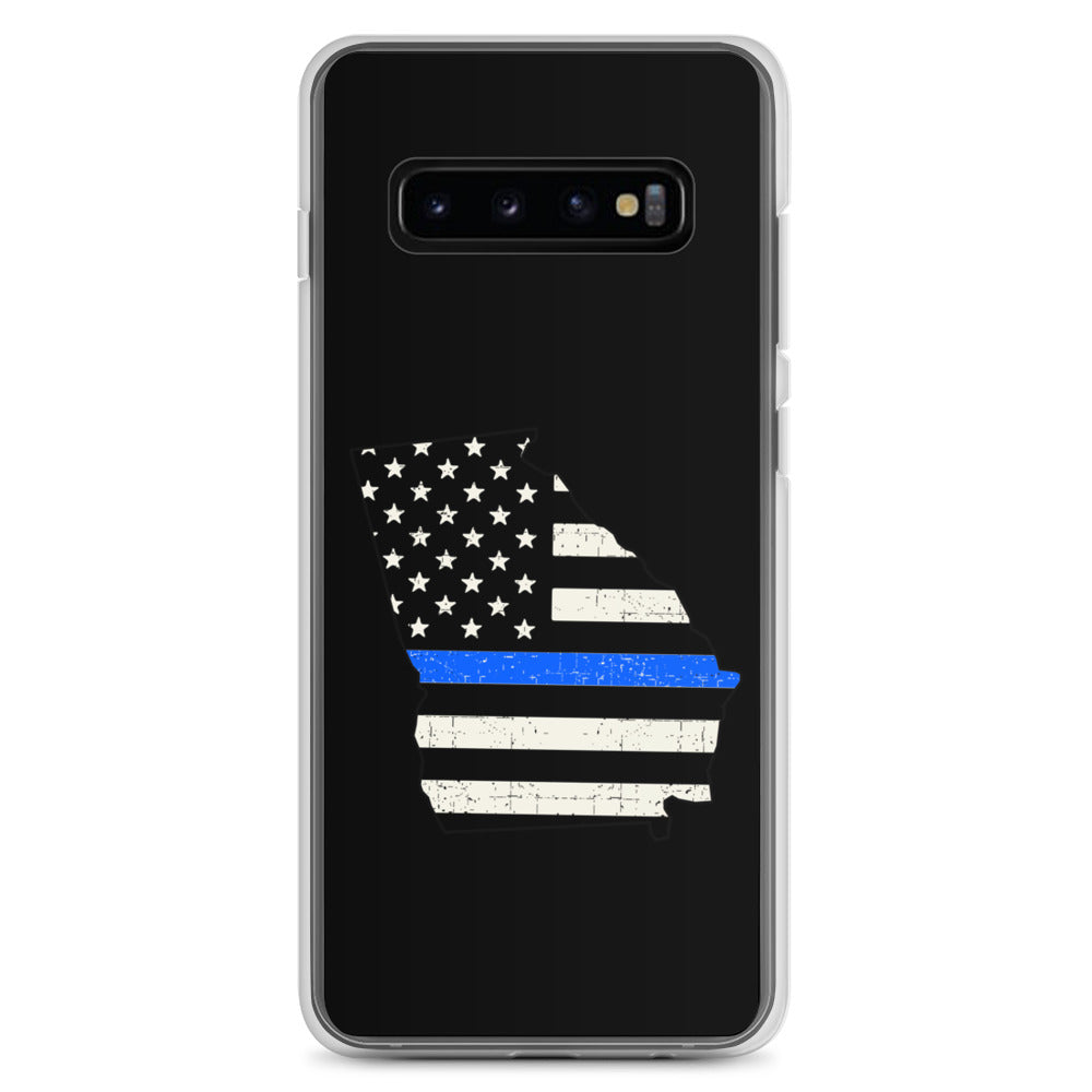 Georgia Thin Blue Line Samsung Case