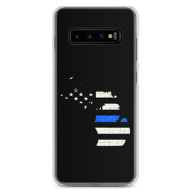 Michigan Thin Blue Line Samsung Case