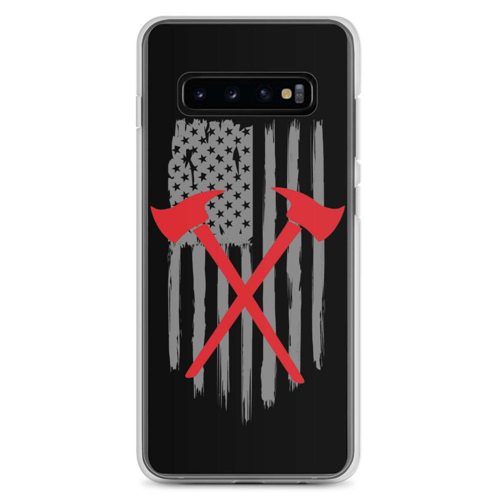 Firefighter American Flag Samsung Case