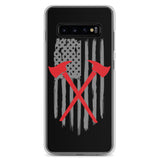 Firefighter American Flag Samsung Case