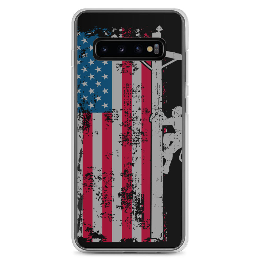 American Flag Lineworker Samsung Case