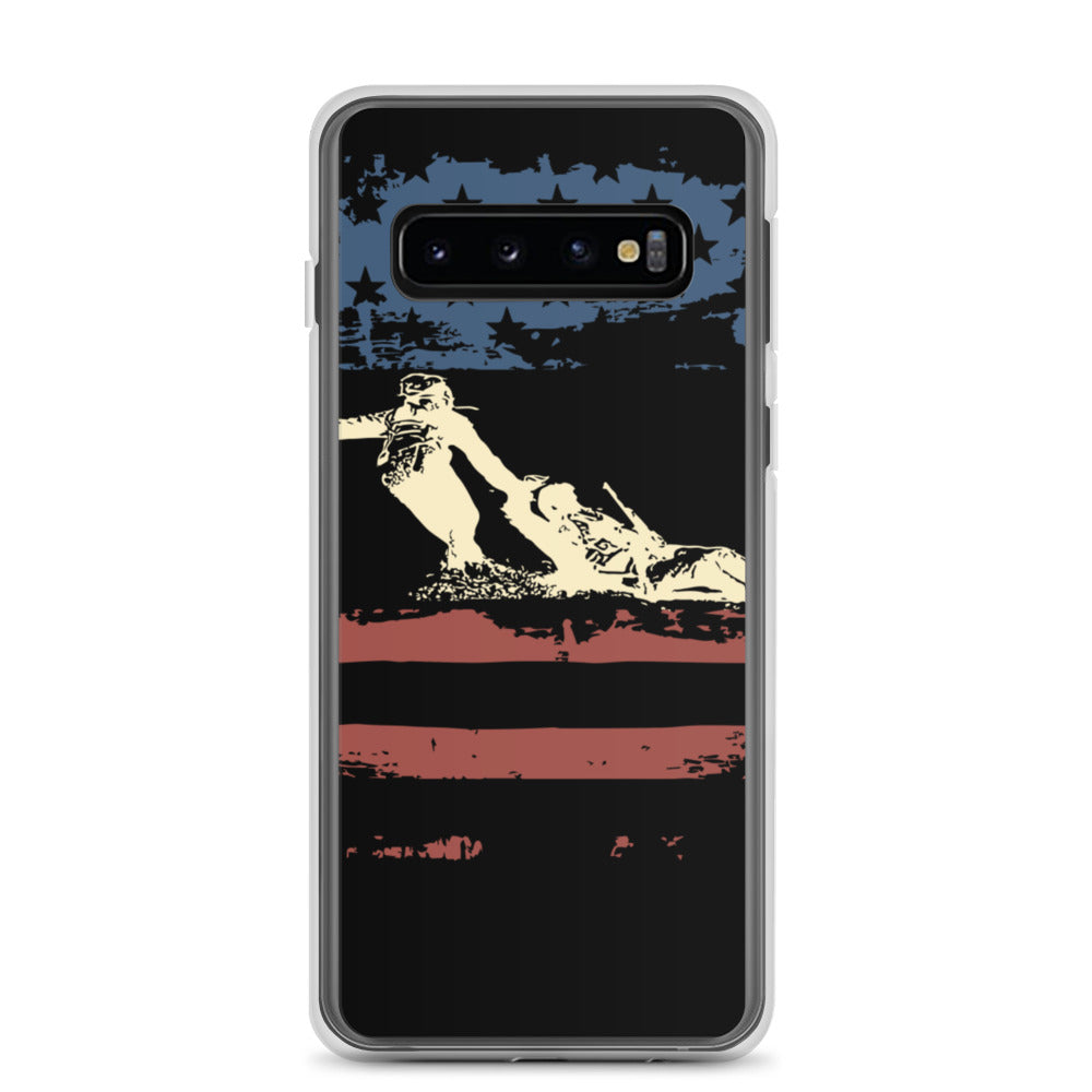 Worn Fallen Soldier Flag Samsung Case