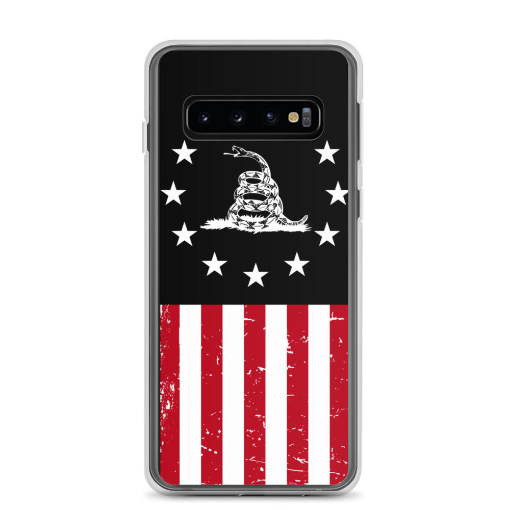 Patriot99 Freedom Flag Black Samsung Case