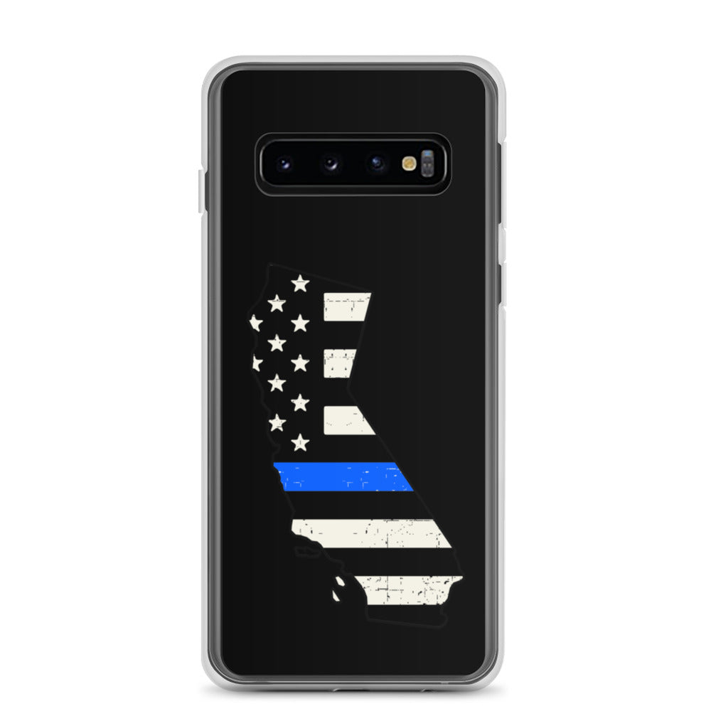 California State Thin Blue Line Samsung Case