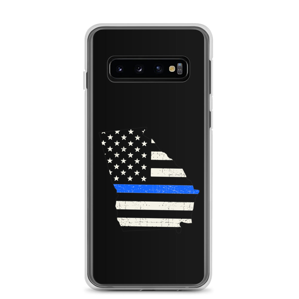 Georgia Thin Blue Line Samsung Case