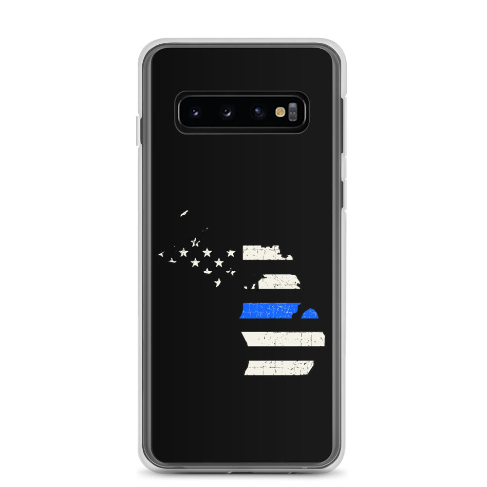 Michigan Thin Blue Line Samsung Case