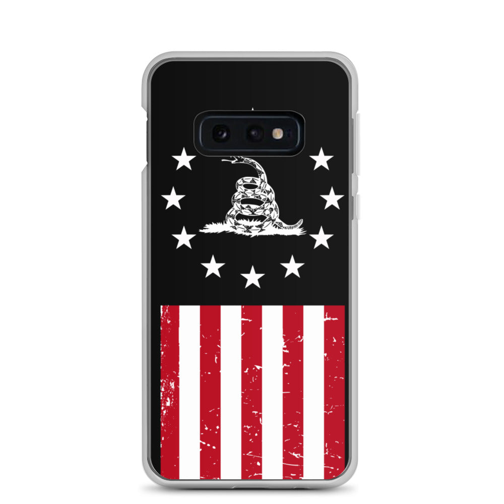 Patriot99 Freedom Flag Black Samsung Case