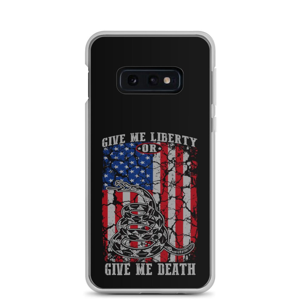 Give me Liberty/Death iPhone Case Samsung Case