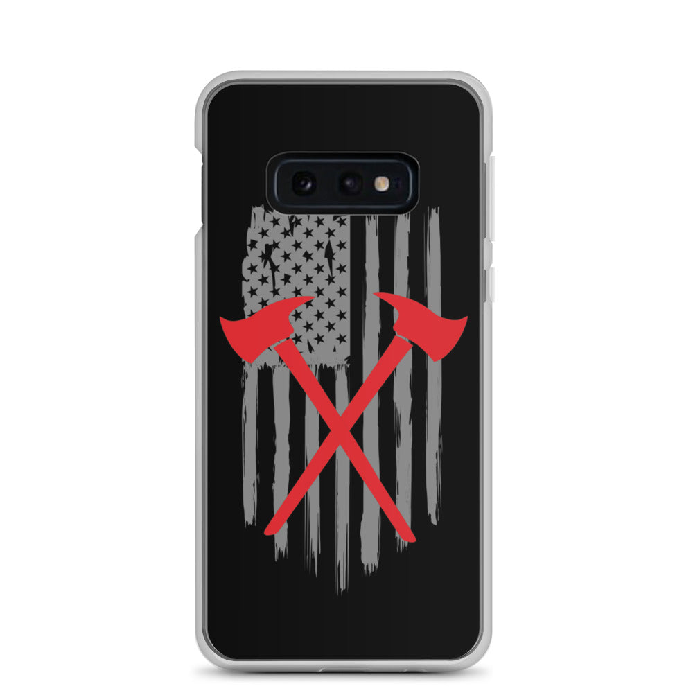 Firefighter American Flag Samsung Case