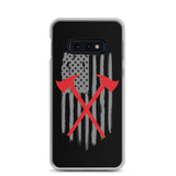 Firefighter American Flag Samsung Case