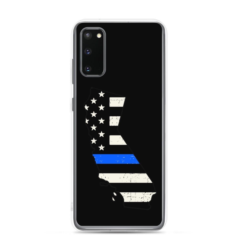 California State Thin Blue Line Samsung Case