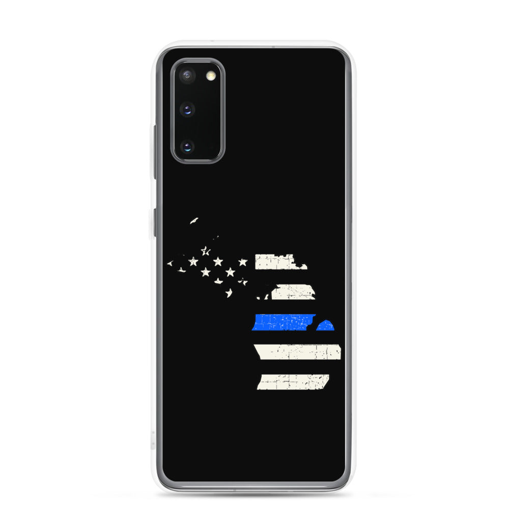 Michigan Thin Blue Line Samsung Case