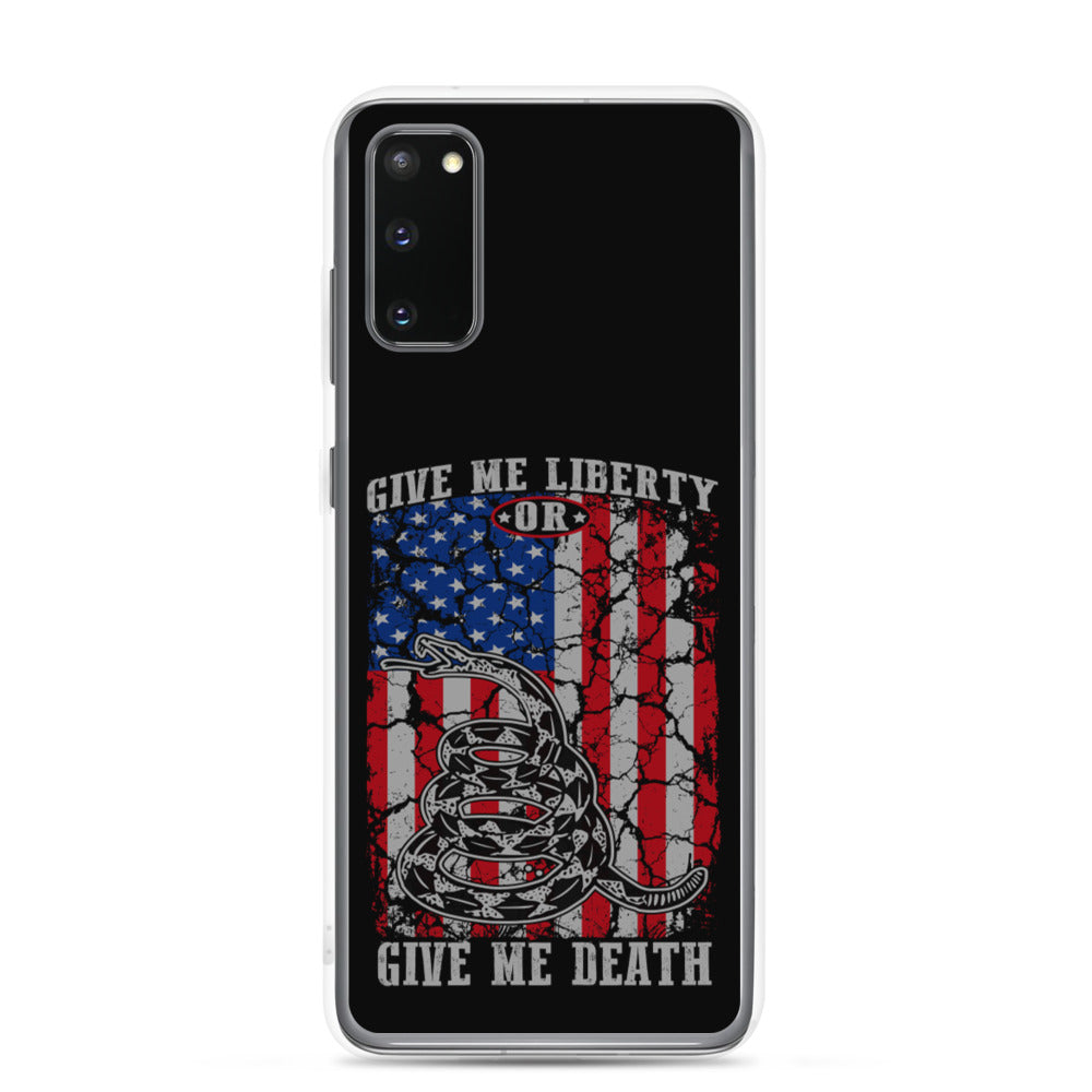 Give me Liberty/Death iPhone Case Samsung Case