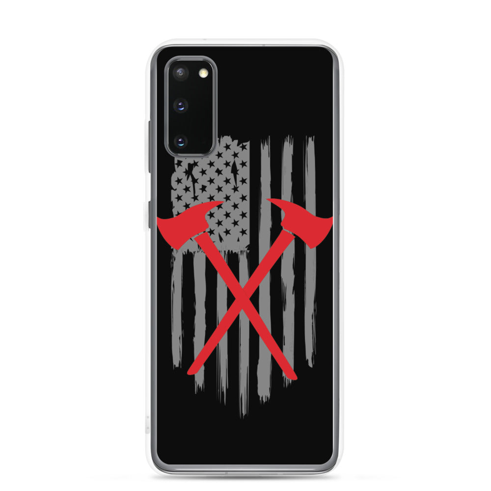 Firefighter American Flag Samsung Case