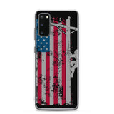 American Flag Lineworker Samsung Case