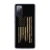 Rugged Worn American Flag Samsung Case