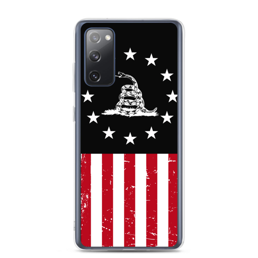 Patriot99 Freedom Flag Black Samsung Case