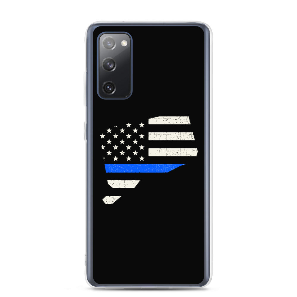 Connecticut Thin Blue Line Samsung Case