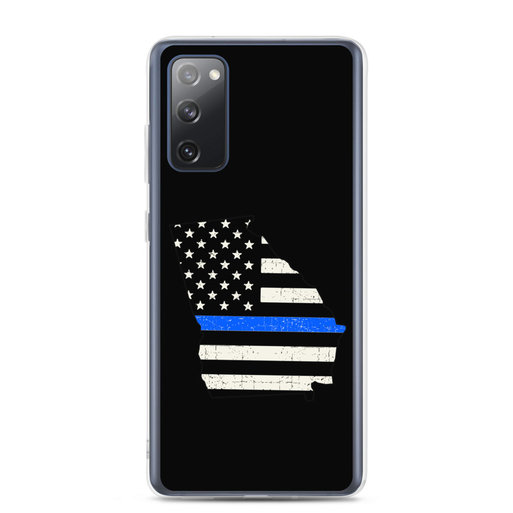 Georgia Thin Blue Line Samsung Case