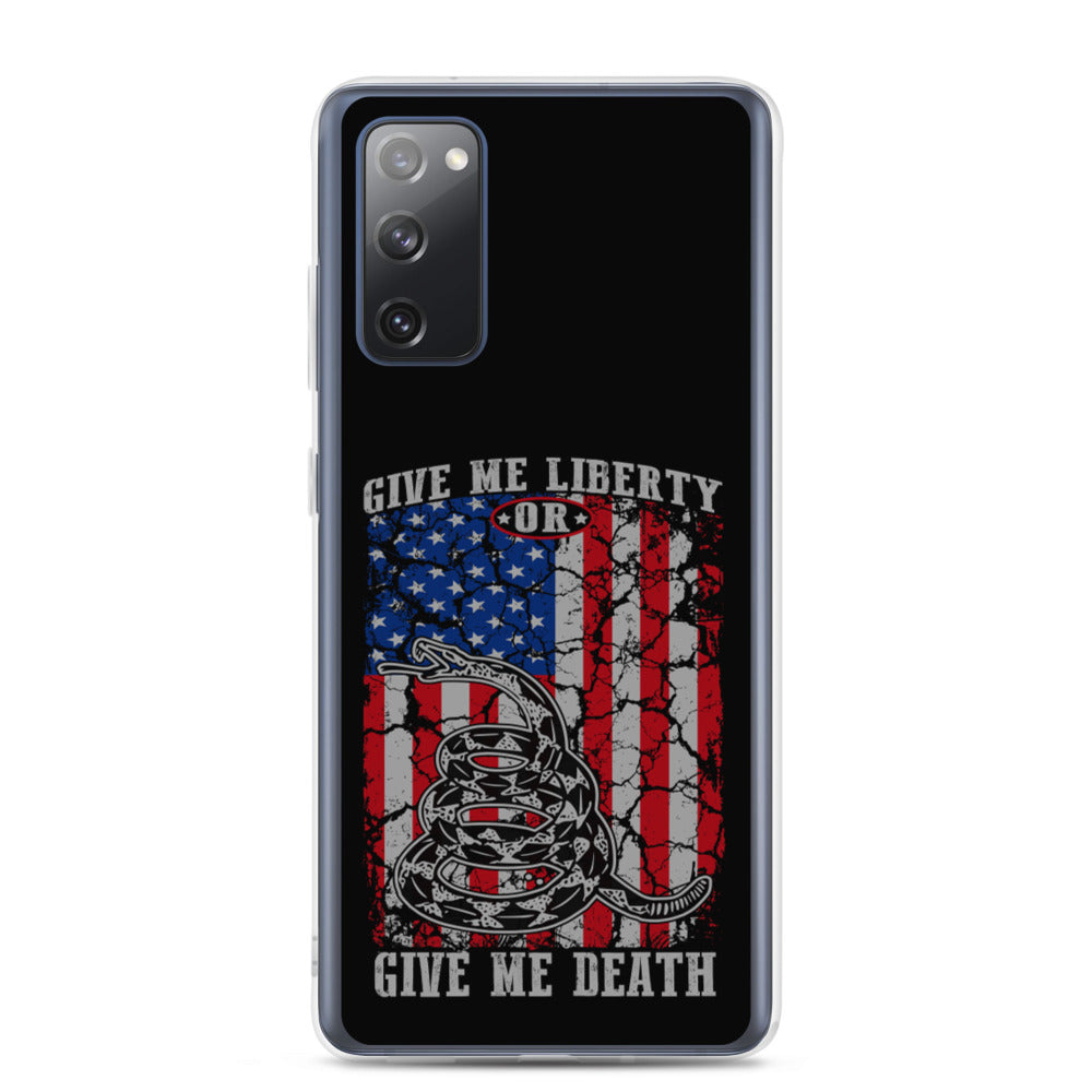 Give me Liberty/Death iPhone Case Samsung Case