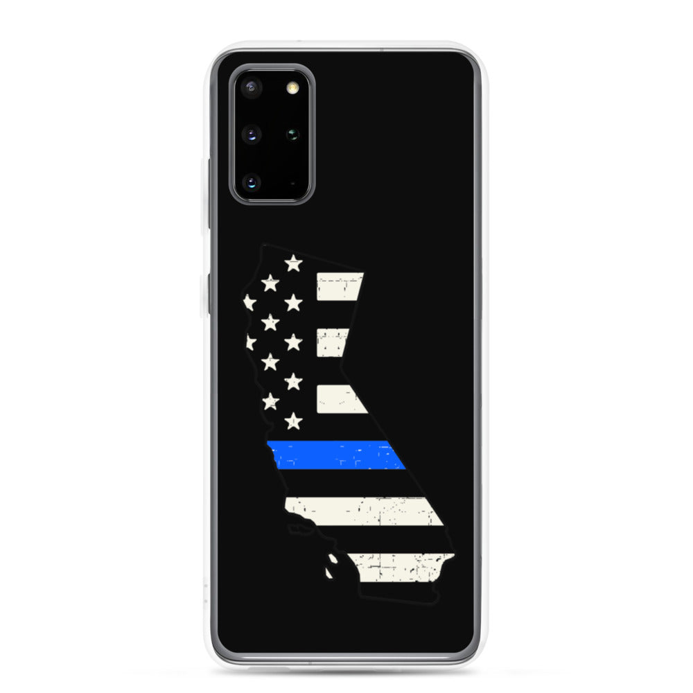 California State Thin Blue Line Samsung Case