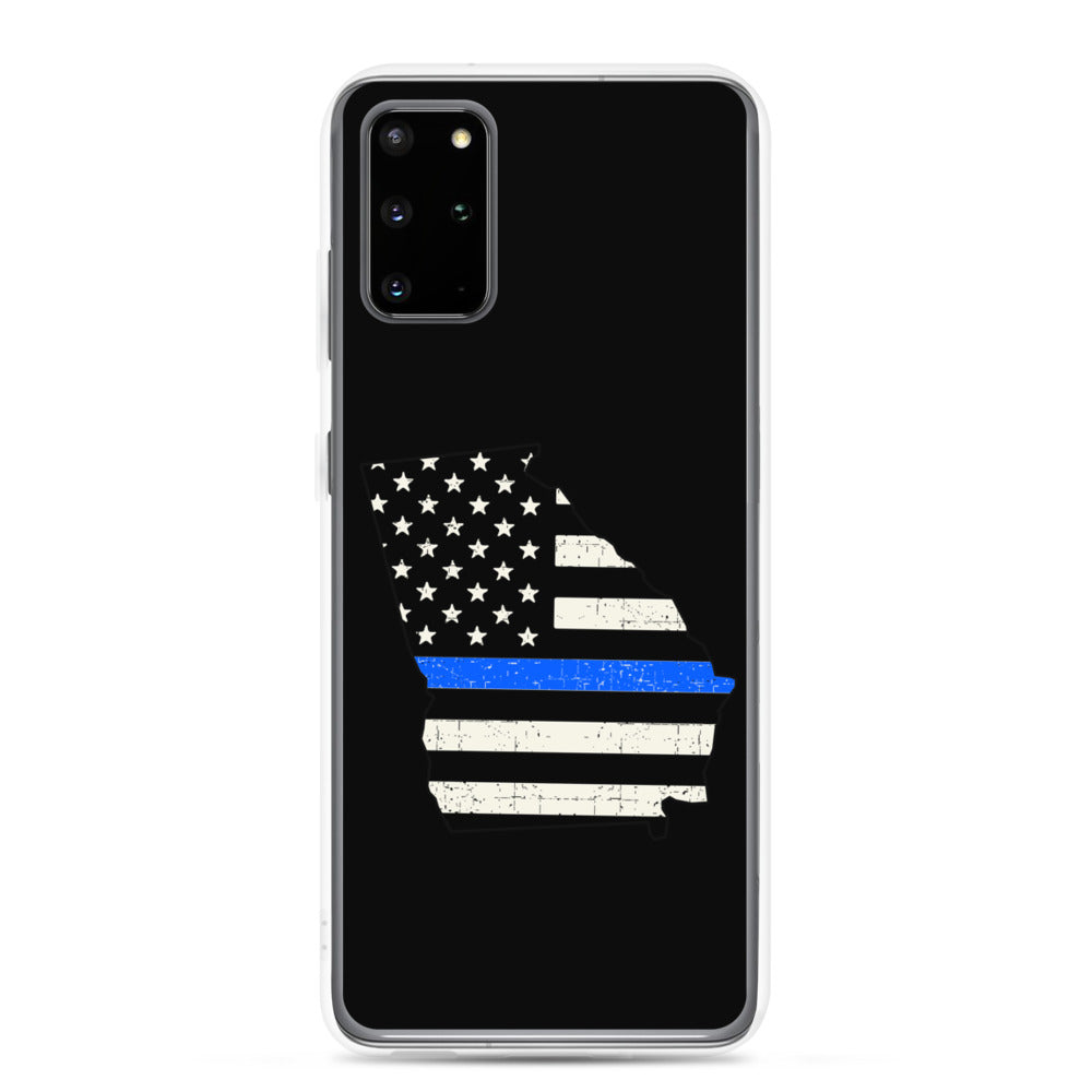 Georgia Thin Blue Line Samsung Case