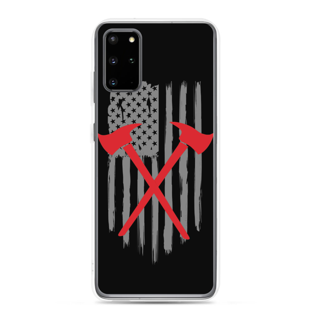 Firefighter American Flag Samsung Case