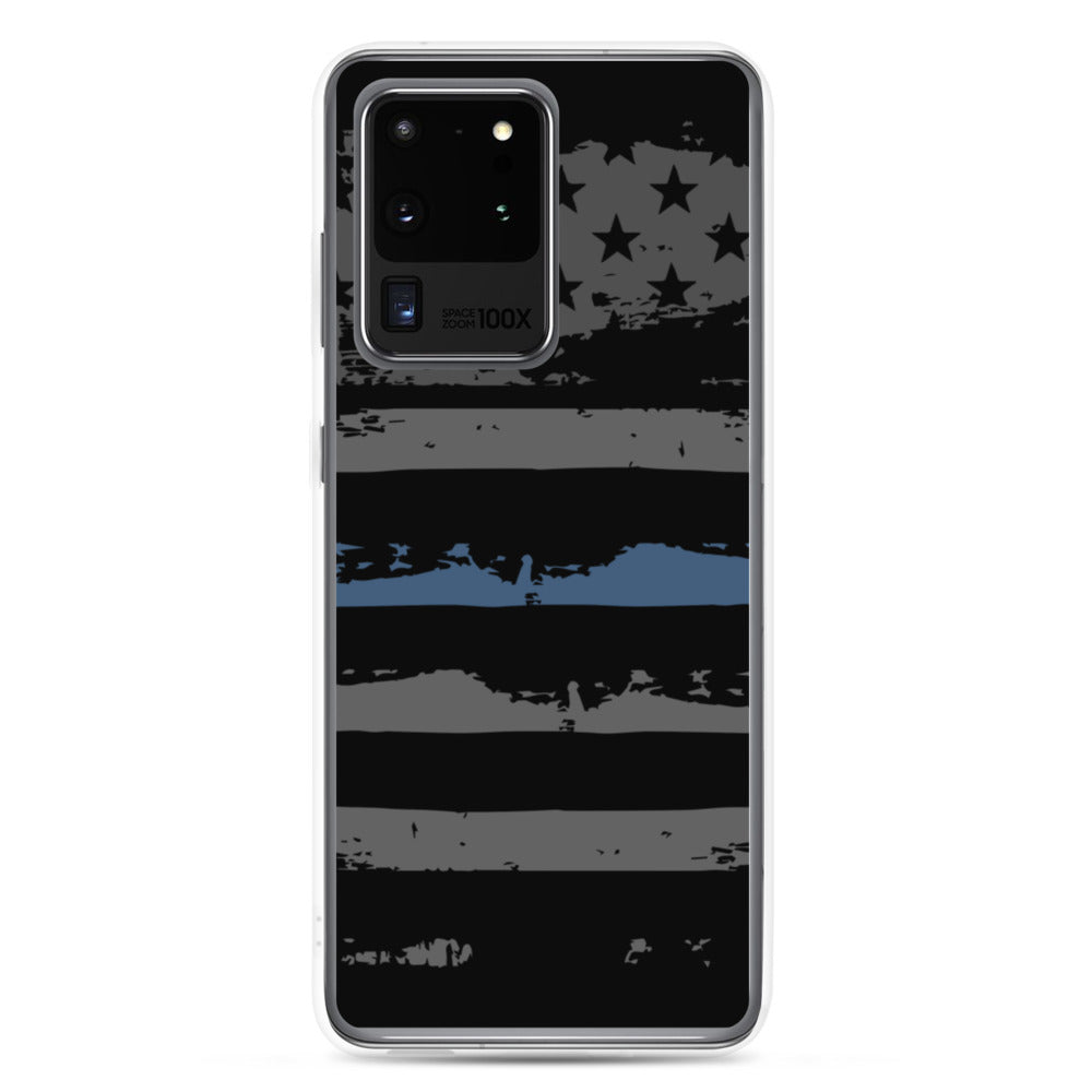 Thin Blue Line Samsung Case