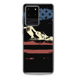 Worn Fallen Soldier Flag Samsung Case