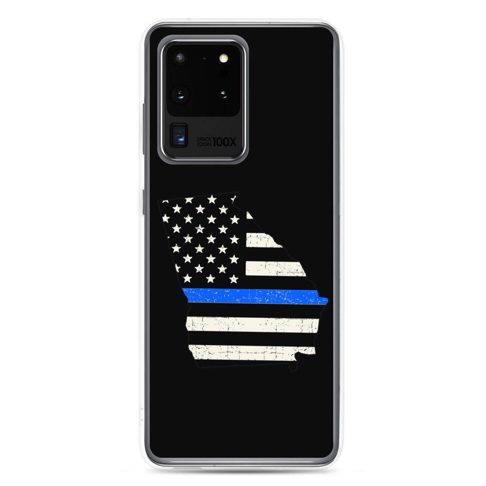 Georgia Thin Blue Line Samsung Case