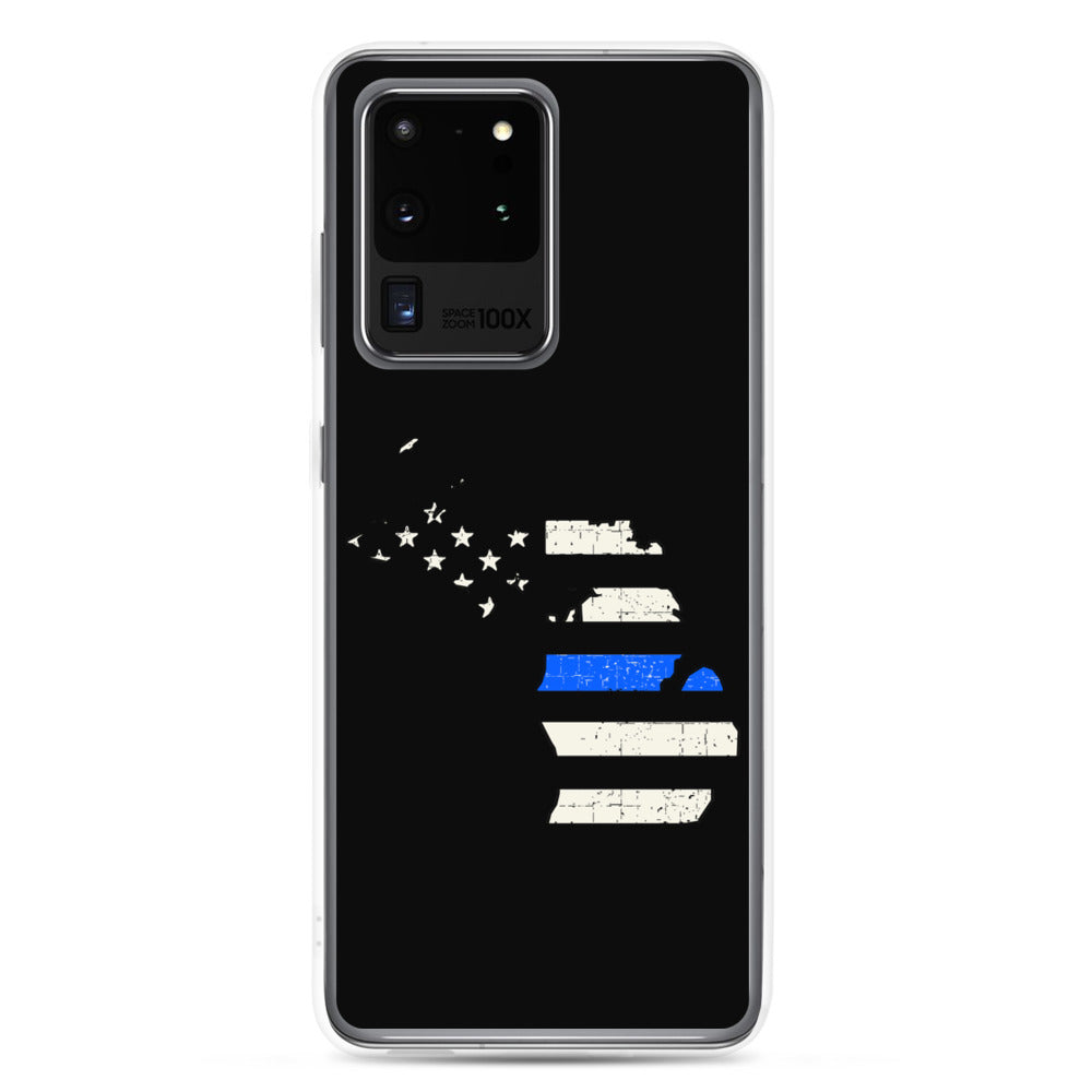 Michigan Thin Blue Line Samsung Case