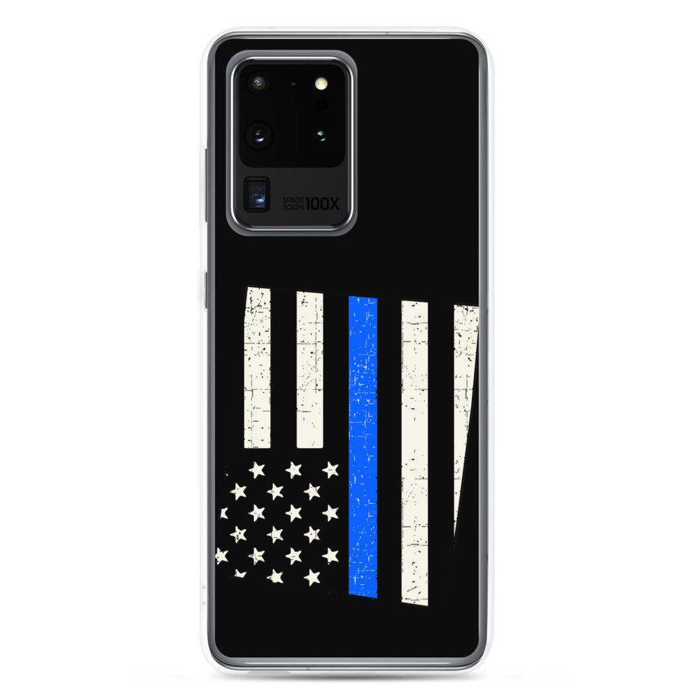 Wyoming Thin Blue Line Samsung Case