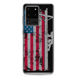 American Flag Lineworker Samsung Case