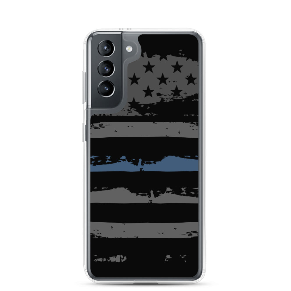 Thin Blue Line Samsung Case