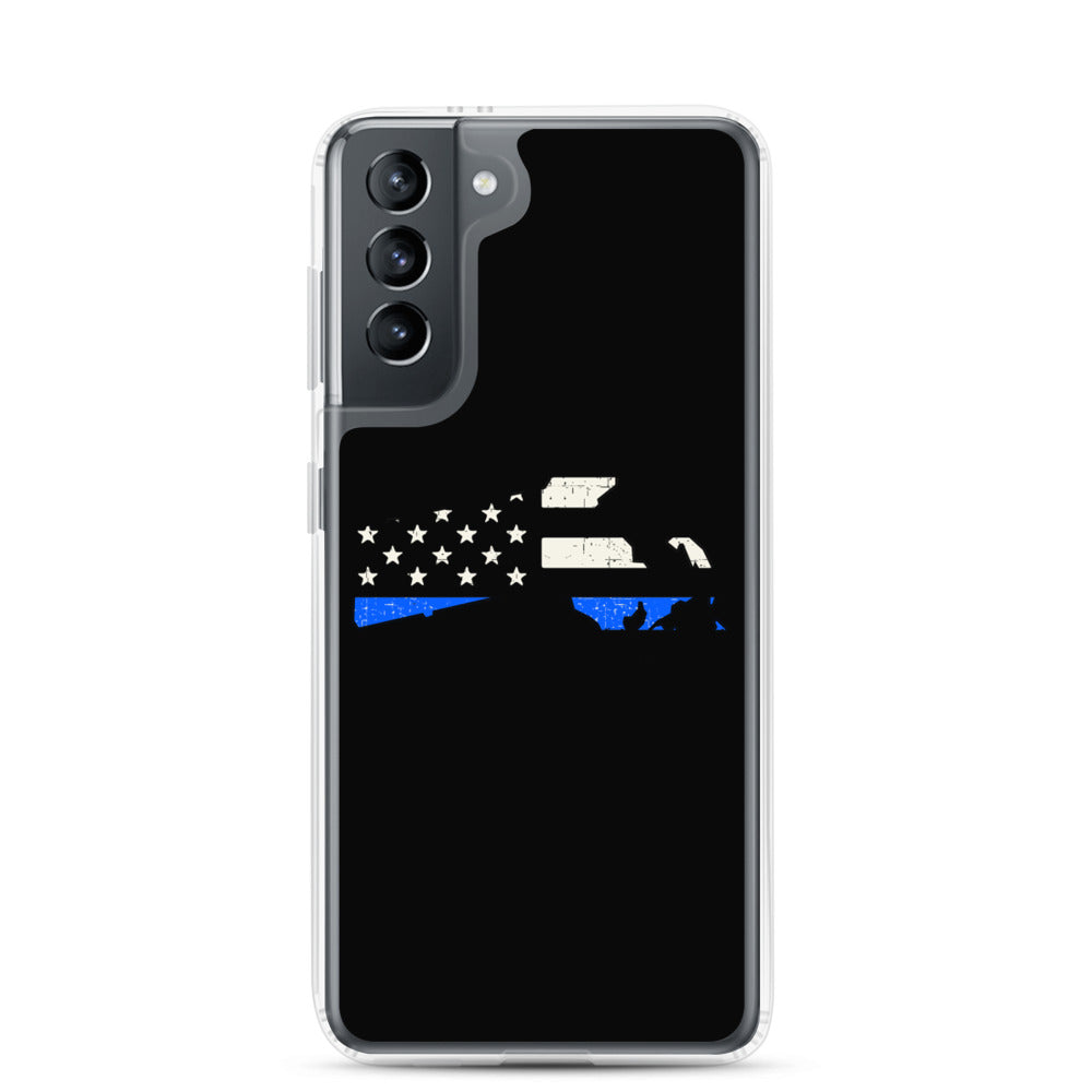 Massachusetts Thin Blue Line Samsung Case