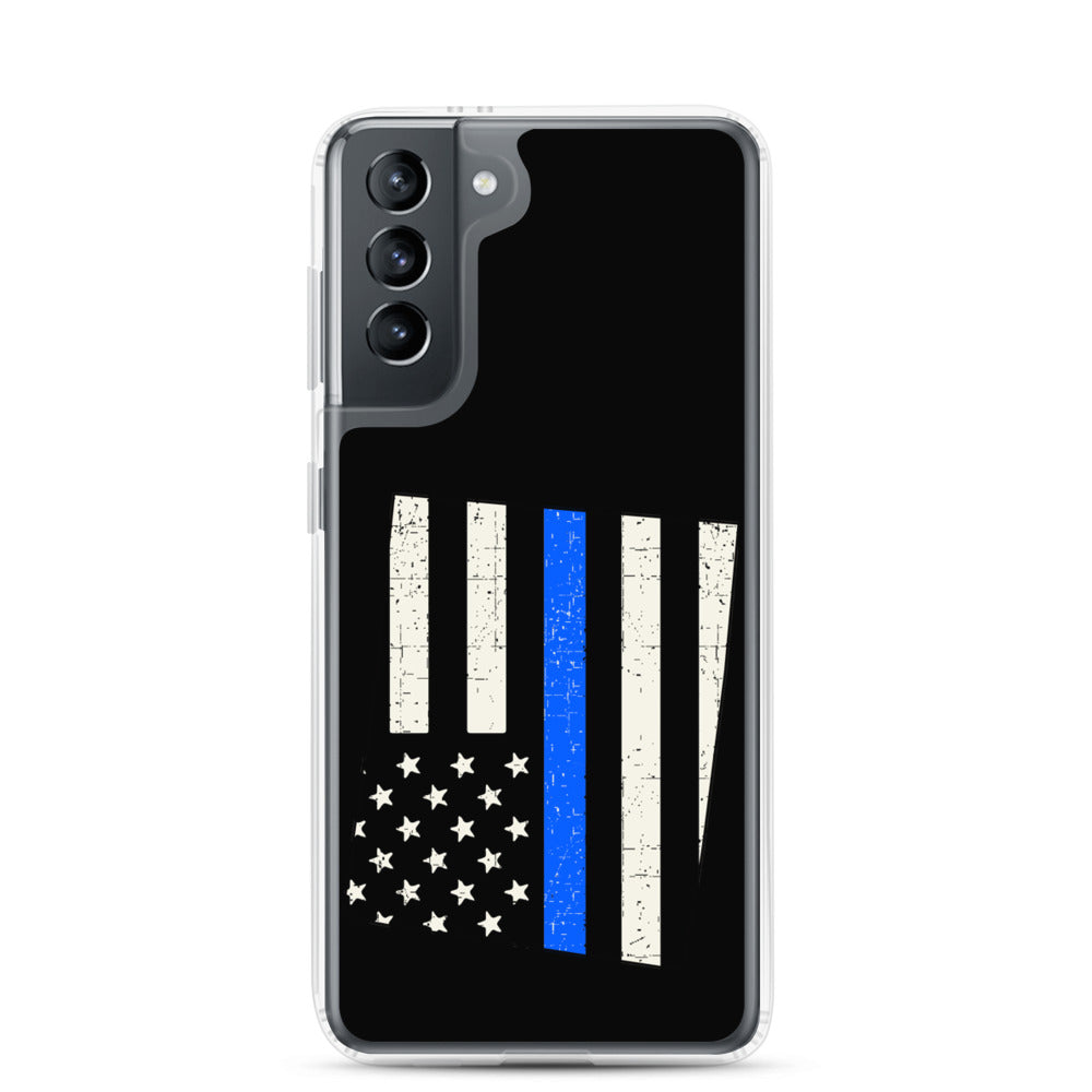 Wyoming Thin Blue Line Samsung Case