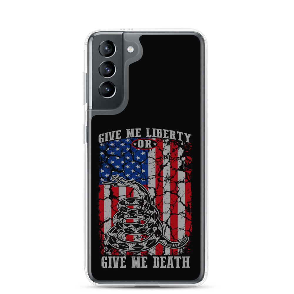 Give me Liberty/Death iPhone Case Samsung Case